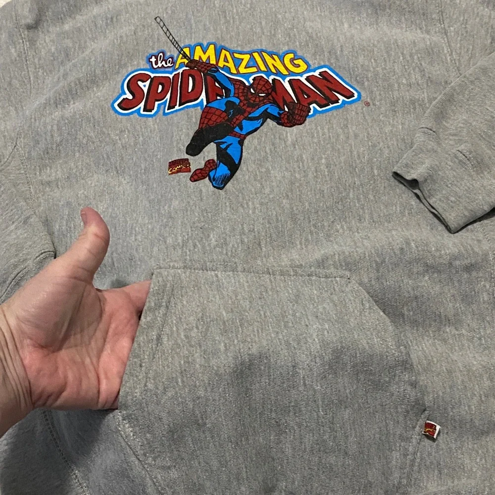 Marvel comics The amazing Spider-Man Boys size XL 14 / 16  hoodie rare